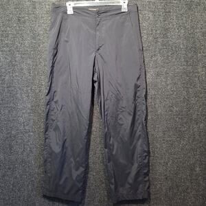 Royal Robbins Black Travel Hiking Pants Womens Size 12 Nylon Stretch Regular